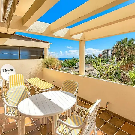 Primera Linea De Playa! Piscinas, Terraza + Parque Infantil
